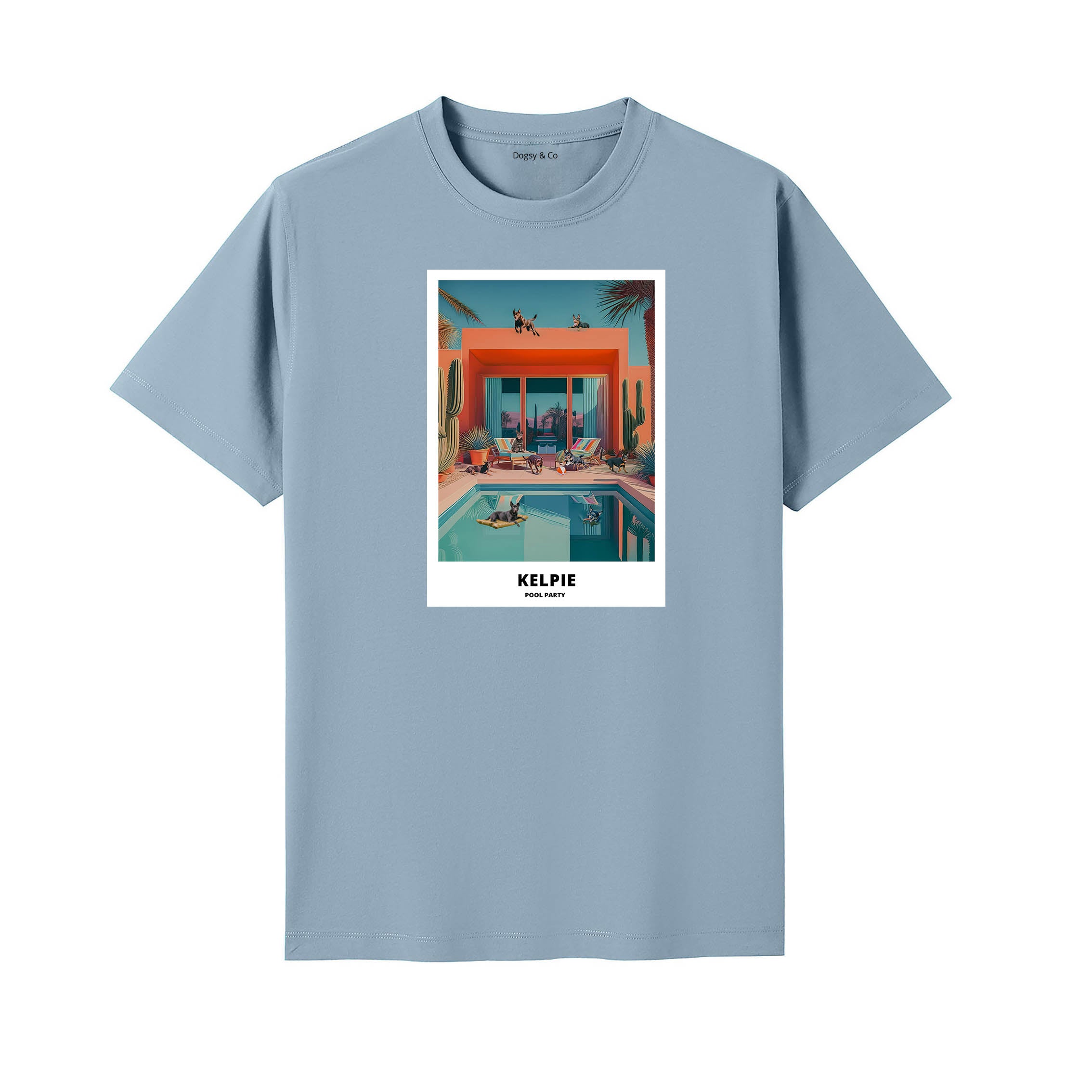 Kelpie Pool Party T-shirt