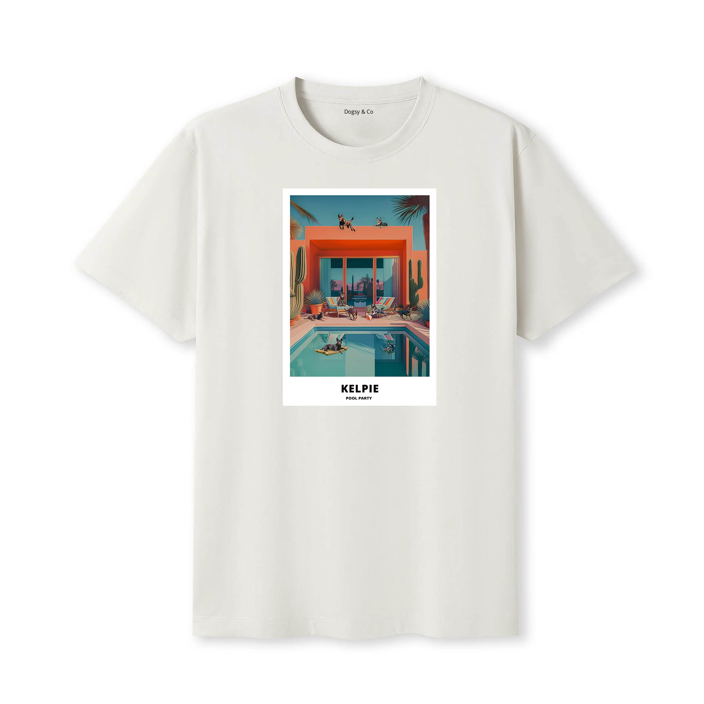 Kelpie Pool Party T-shirt