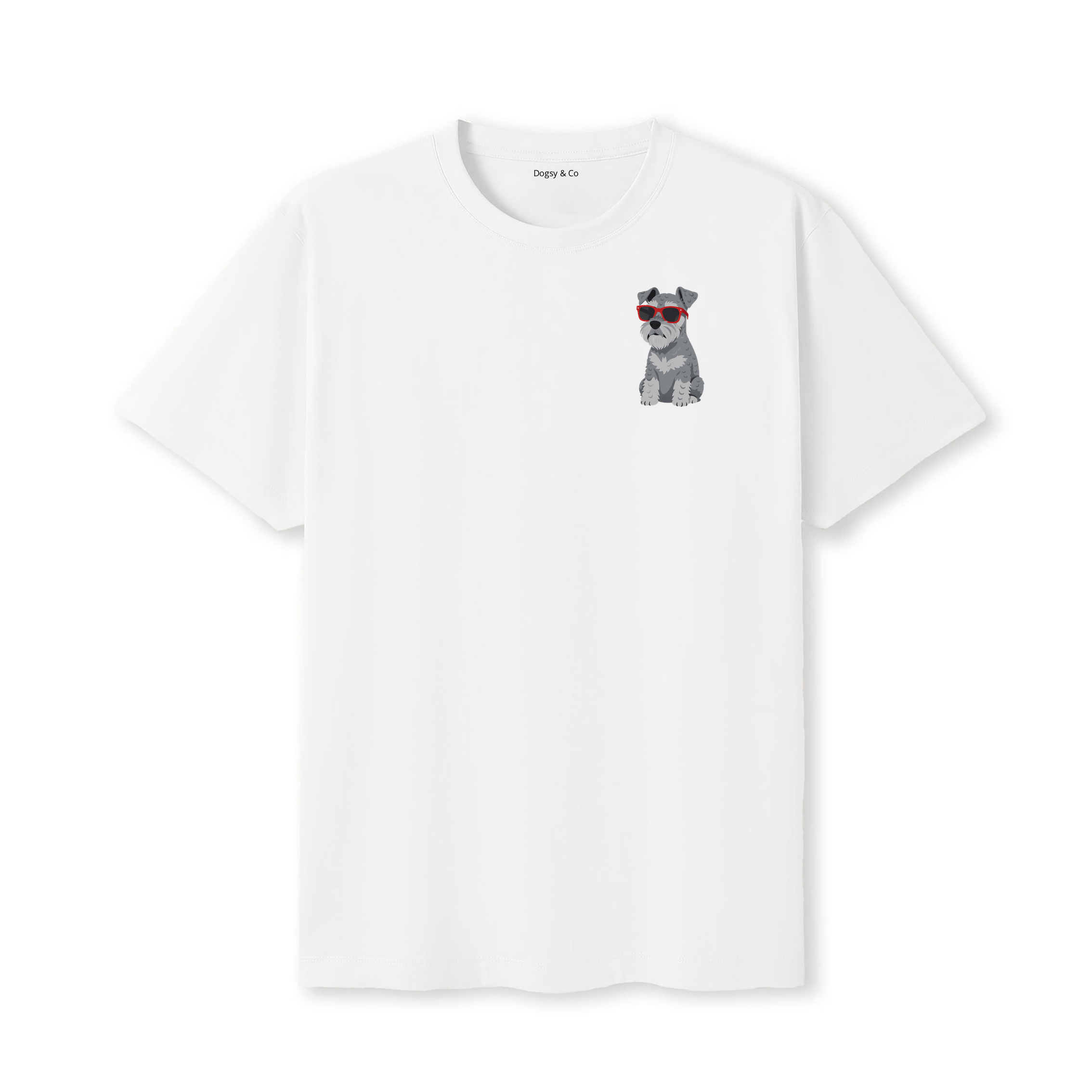 Kerry Blue Terrier Cool Dog T-Shirt - White