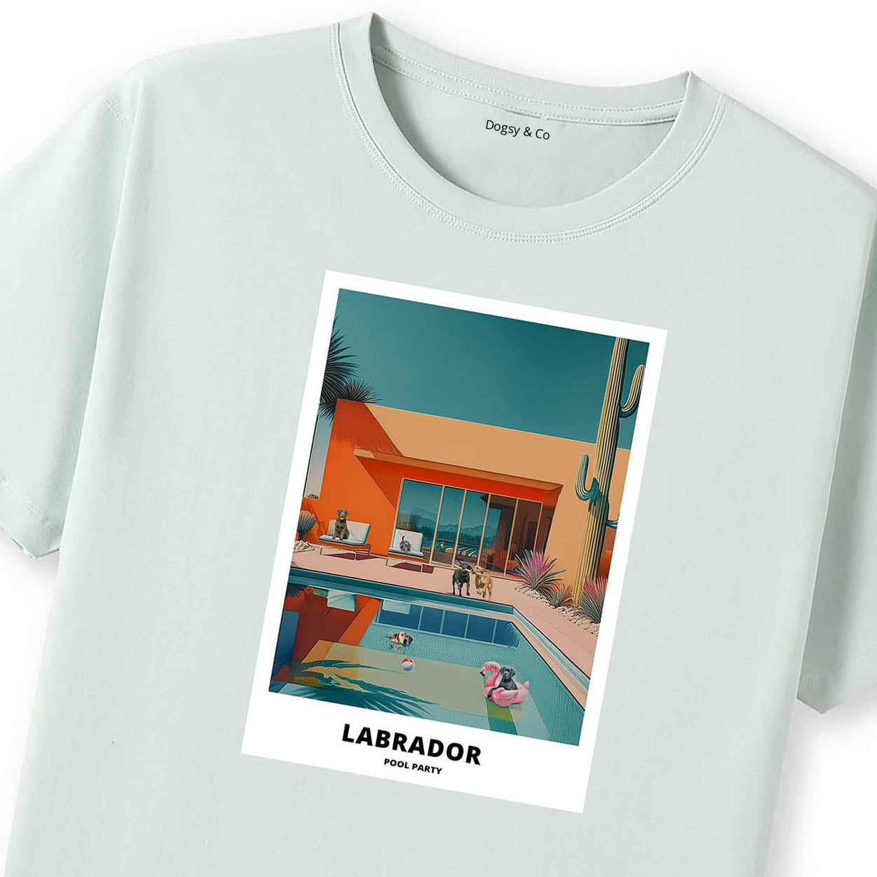 Labrador Retriever Pool Party T-shirt