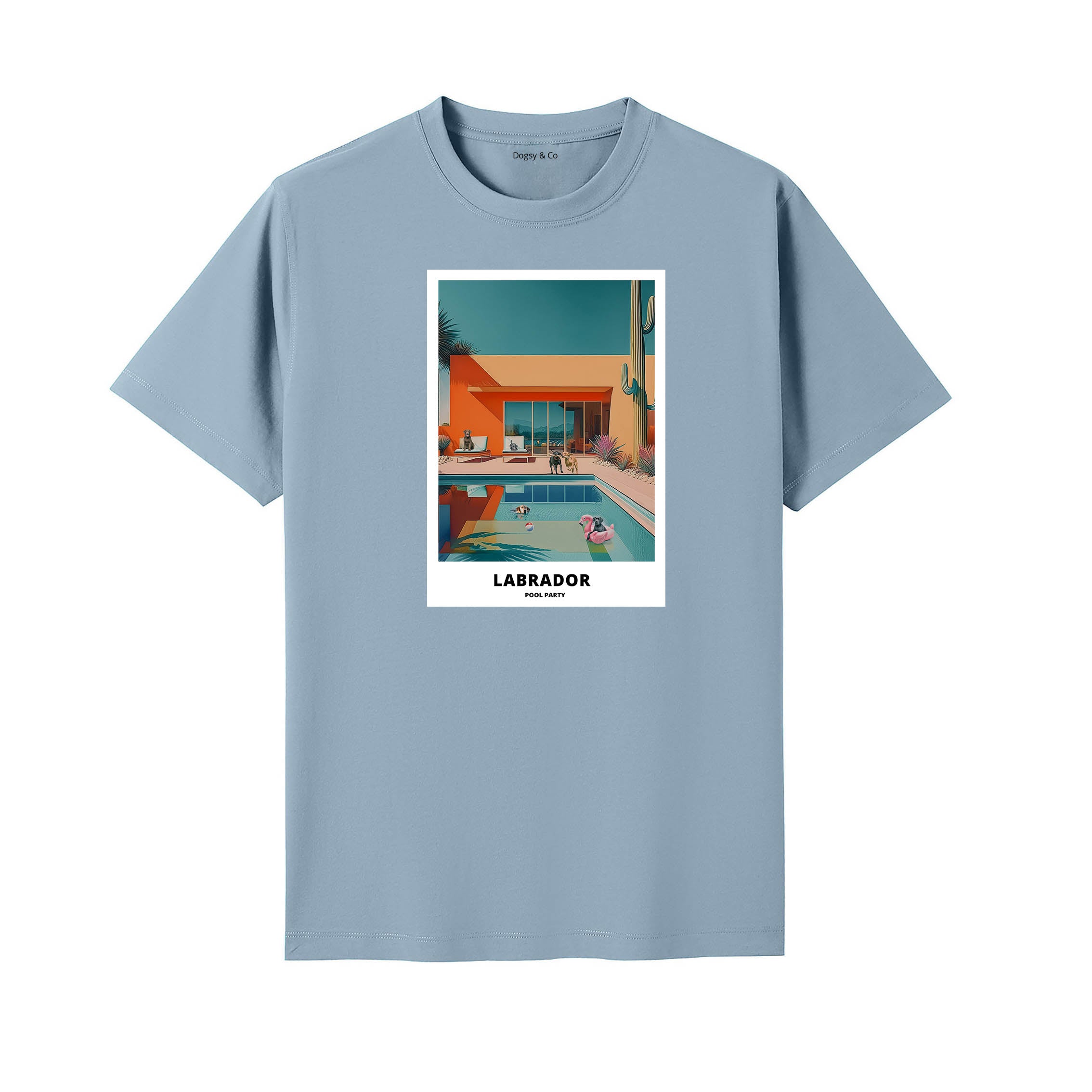 Labrador Retriever Pool Party T-shirt