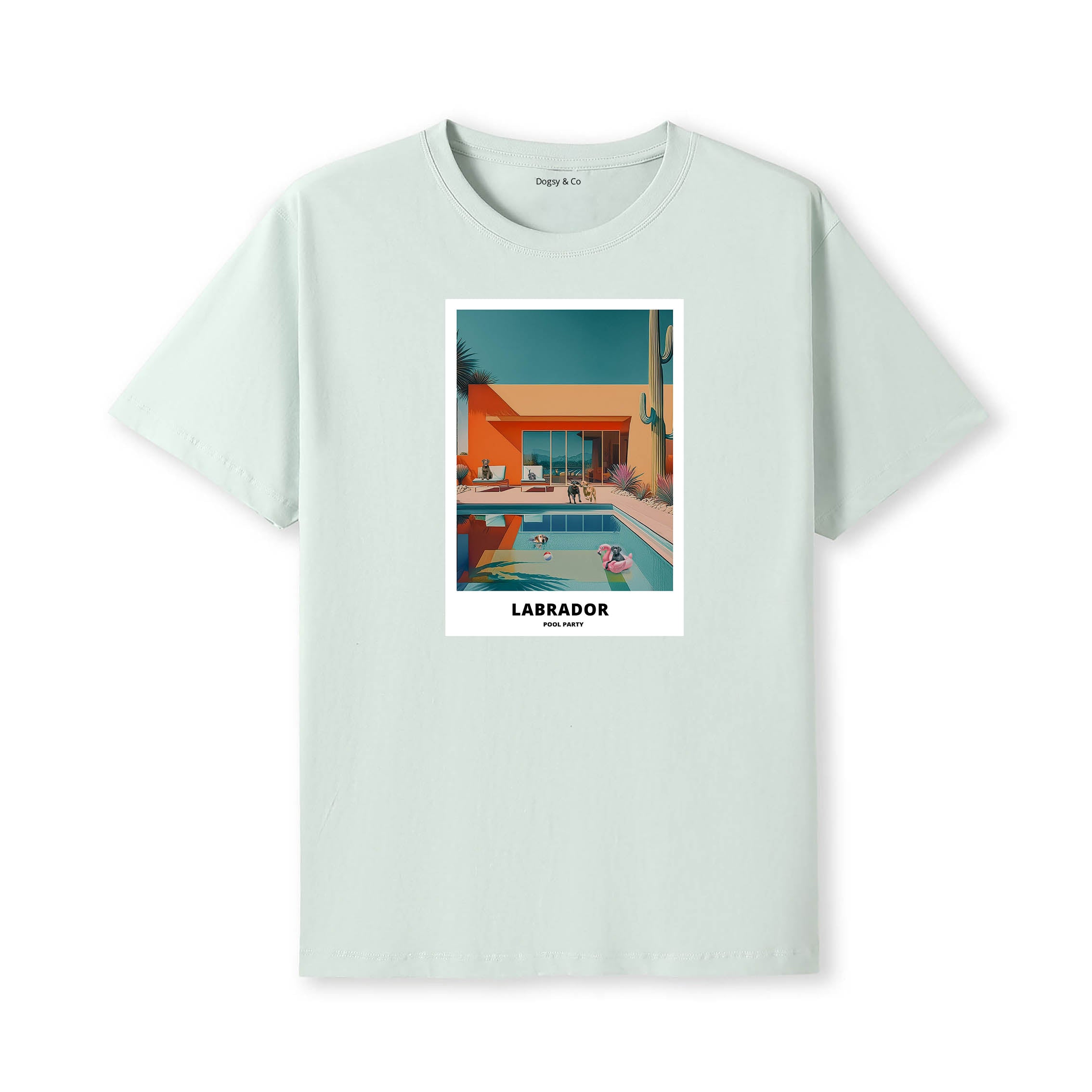 Labrador Retriever Pool Party T-shirt