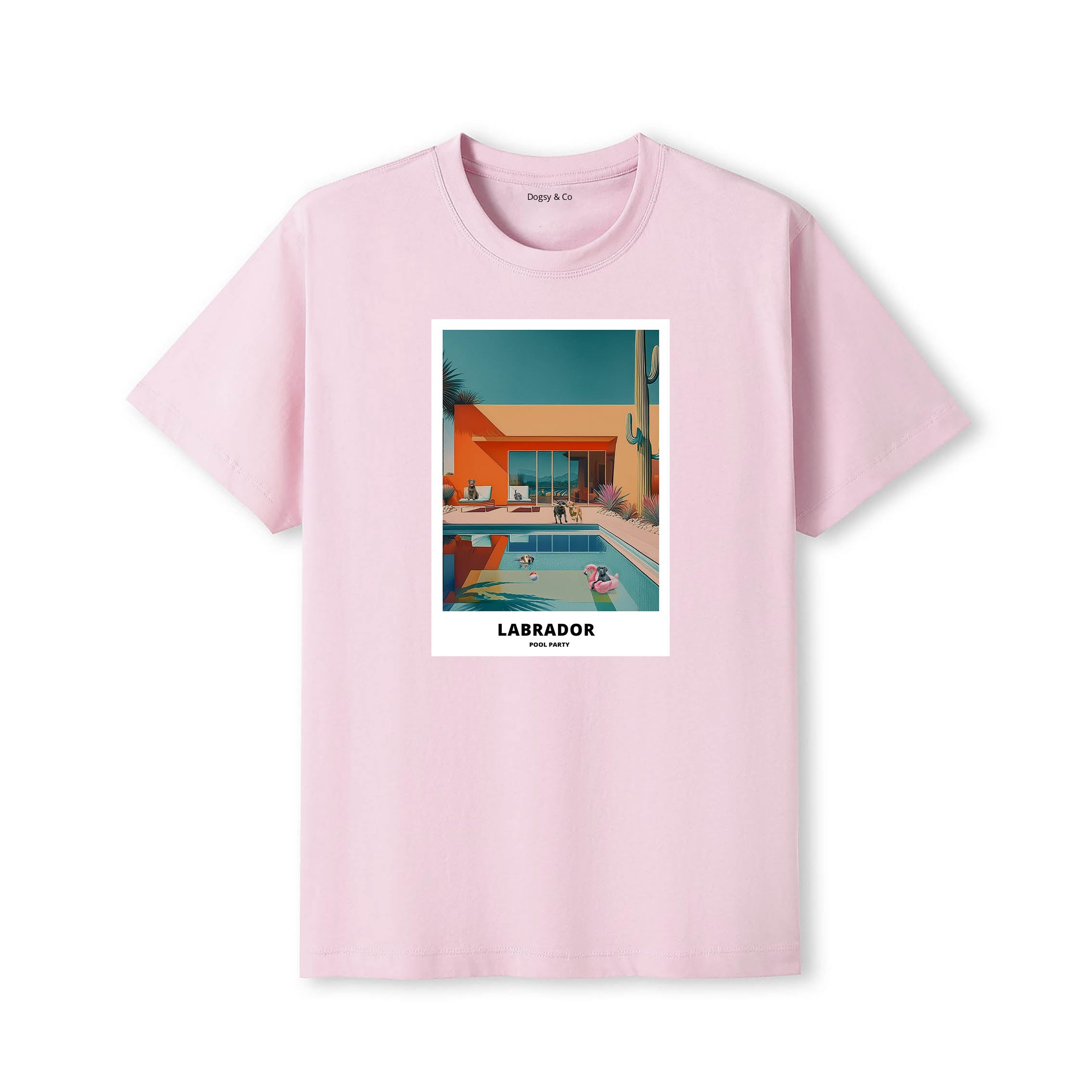 Labrador Retriever Pool Party T-shirt