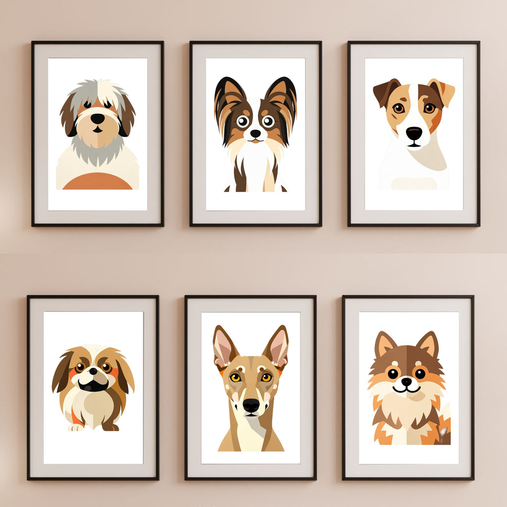 Bold Block Art Print - Framed Nursery Mockup