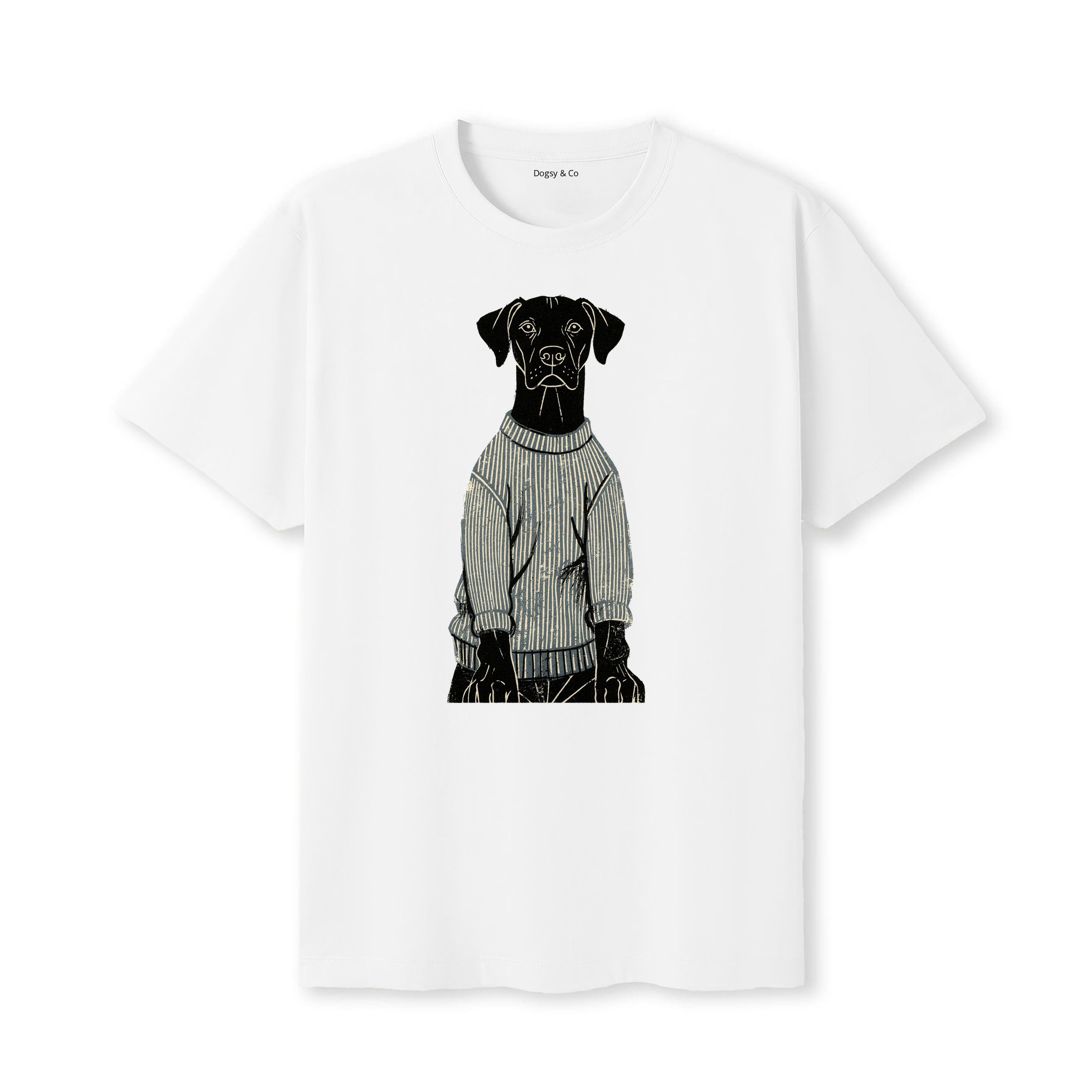 Rhodesian Ridgeback Jumper Dog T-Shirt - White