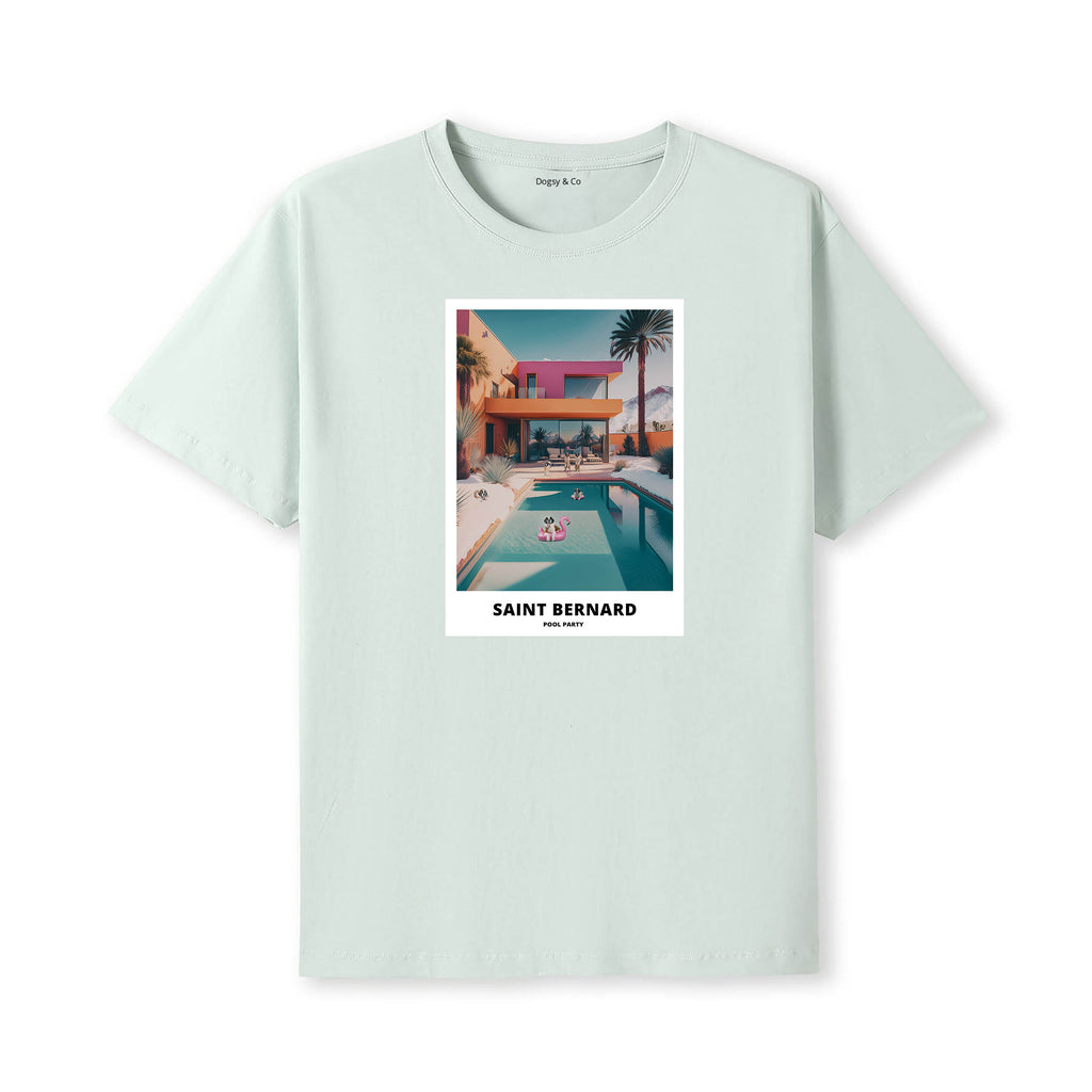 Saint Bernard Pool Party T-shirt