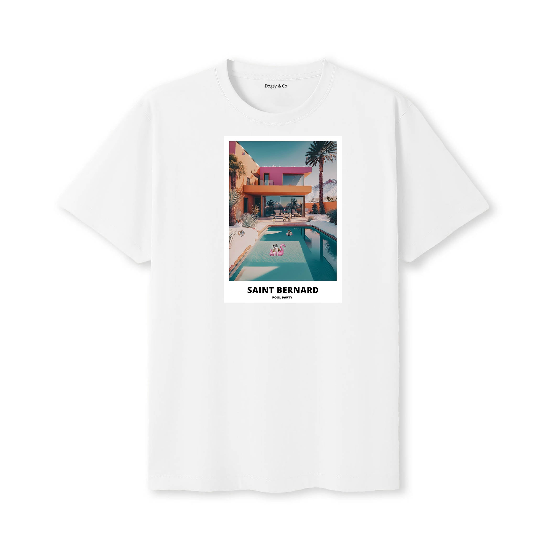 Saint Bernard Pool Party T-shirt