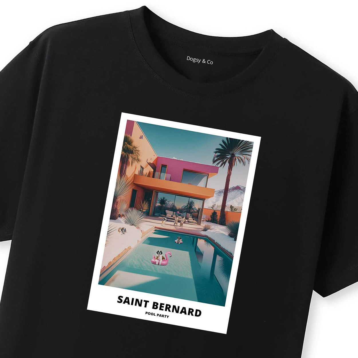 Saint Bernard Pool Party T-shirt