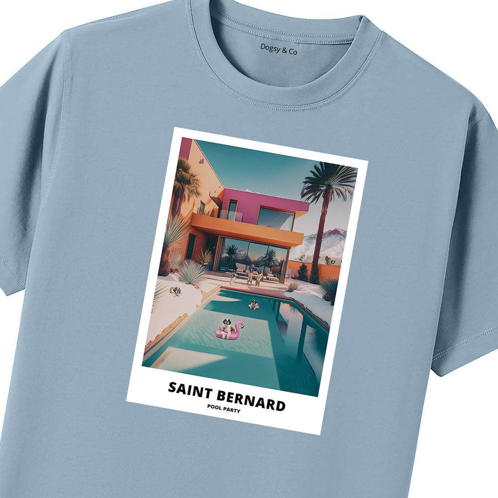 Saint Bernard Pool Party T-shirt