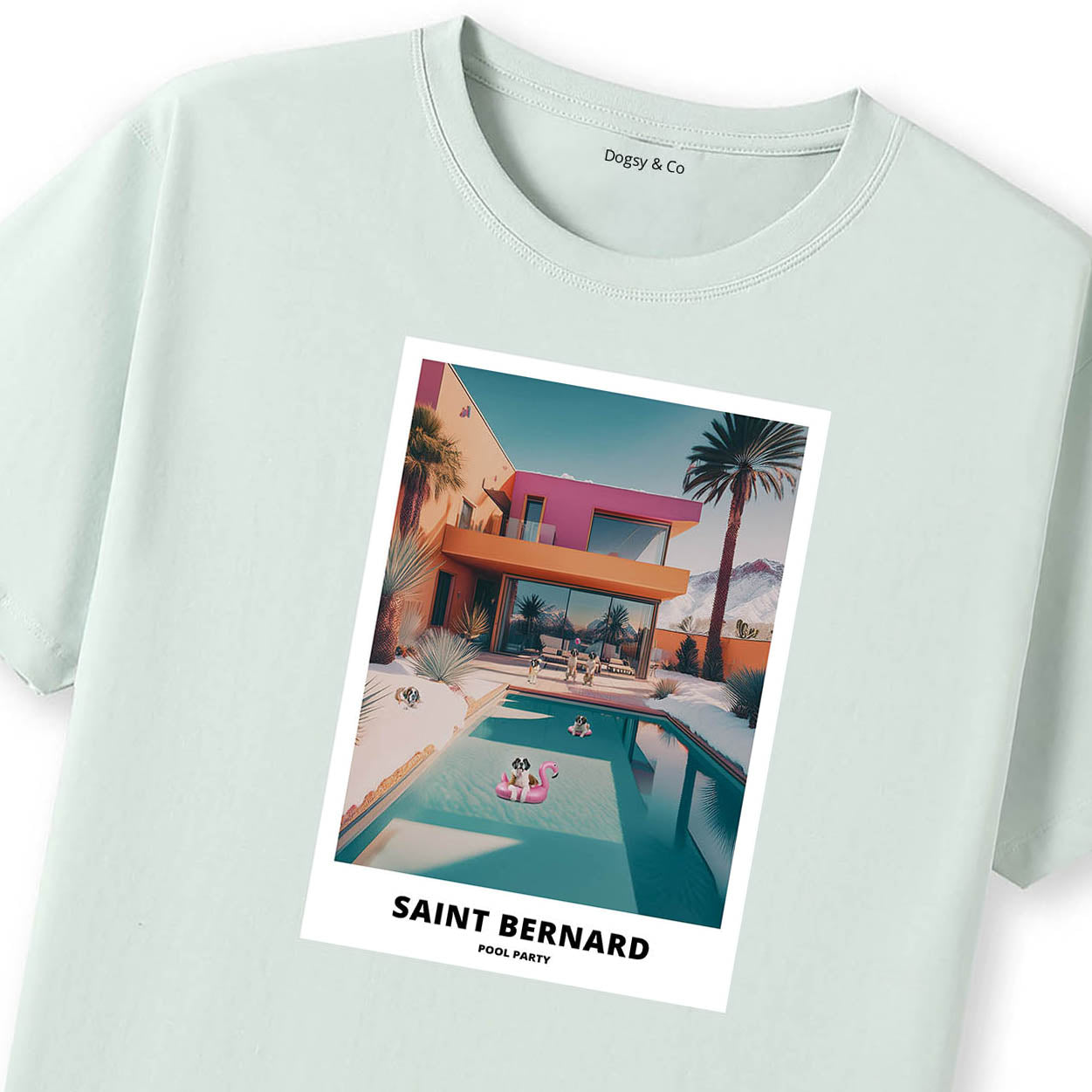 Saint Bernard Pool Party T-shirt