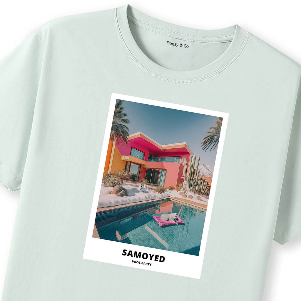 Samoyed Pool Party T-shirt