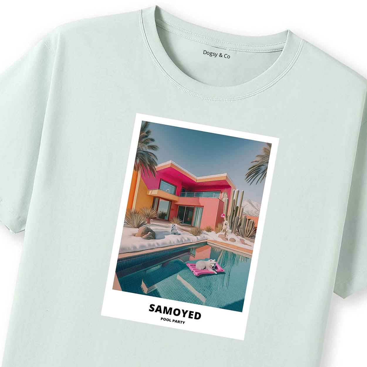 Samoyed Pool Party T-shirt