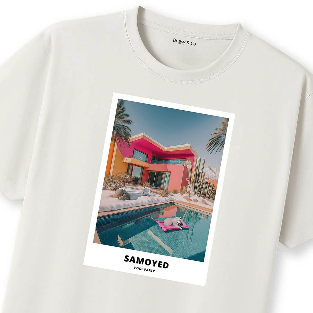 Samoyed Pool Party T-shirt