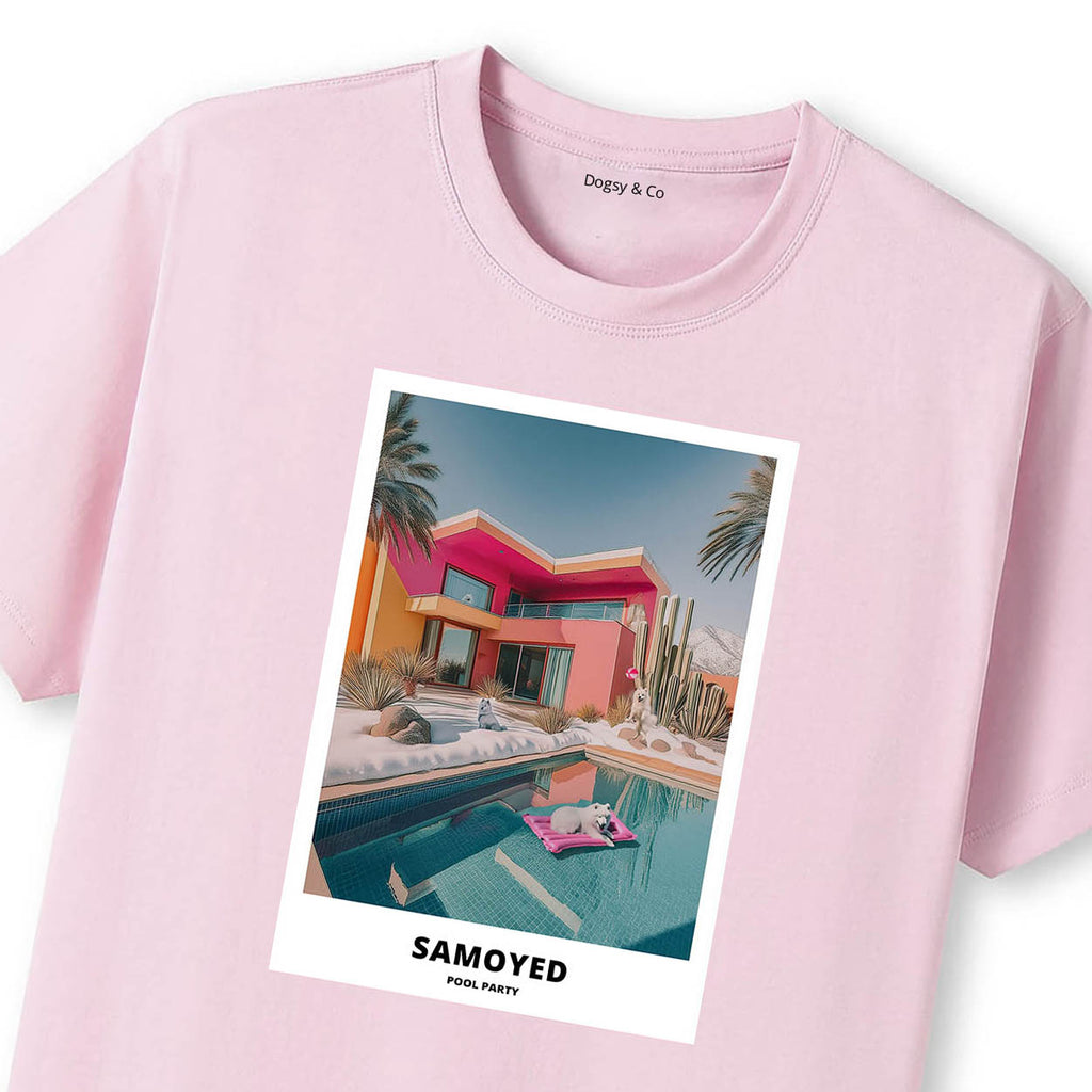 Samoyed Pool Party T-shirt