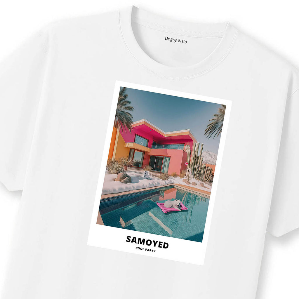 Samoyed Pool Party T-shirt