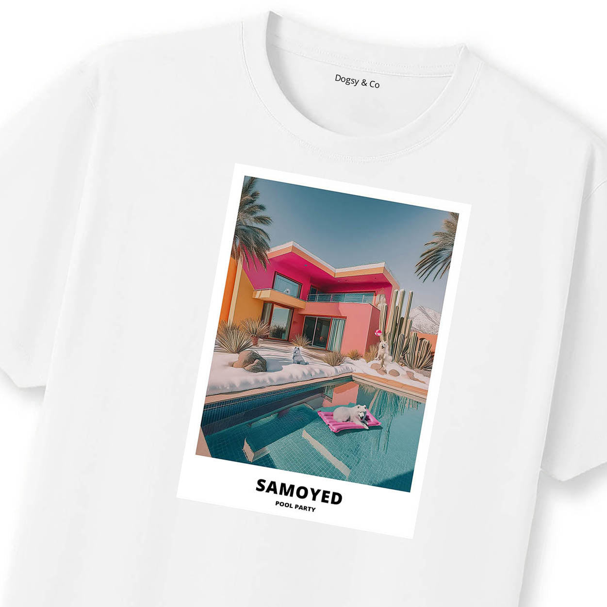 Samoyed Pool Party T-shirt