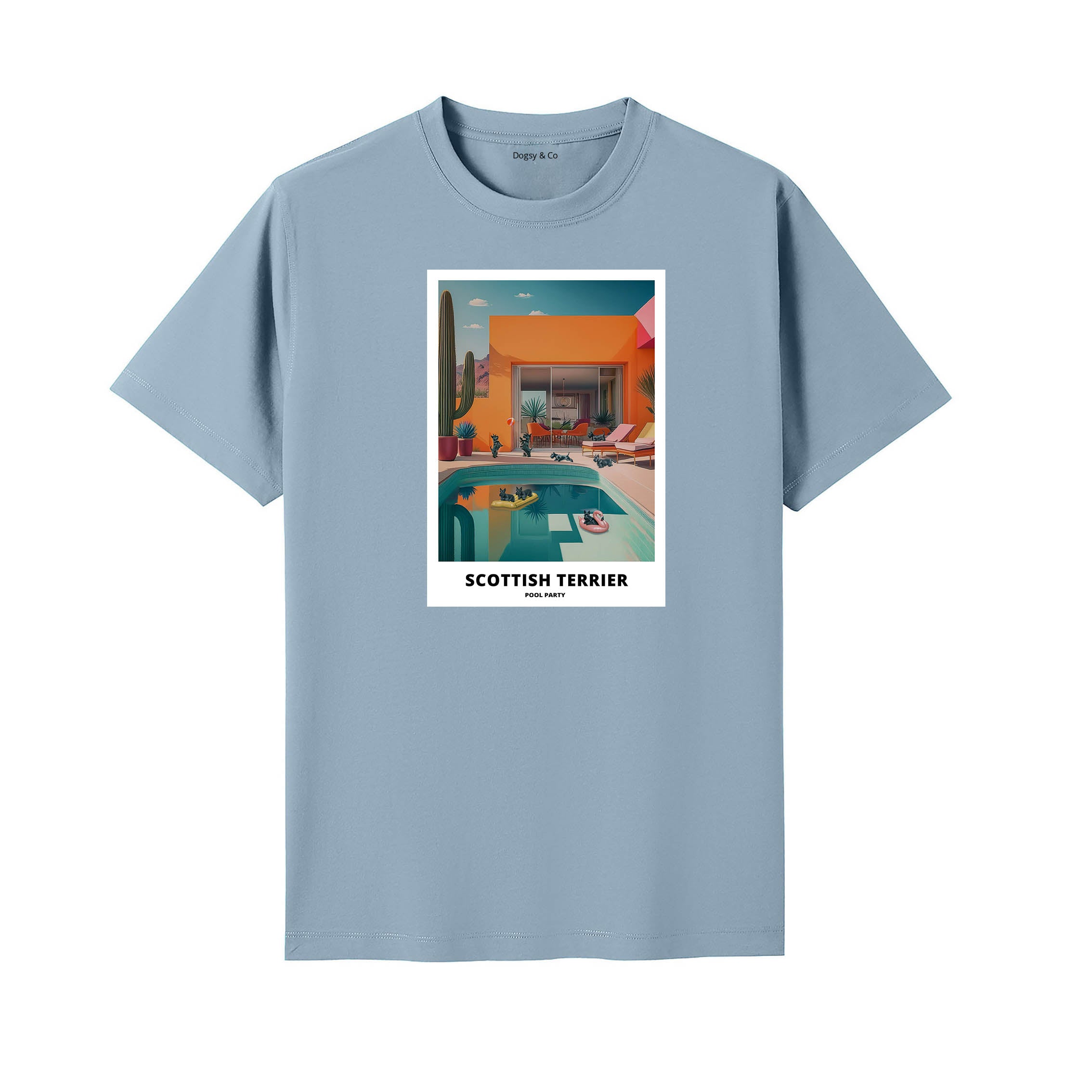 Scottish Terrier Pool Party T-shirt