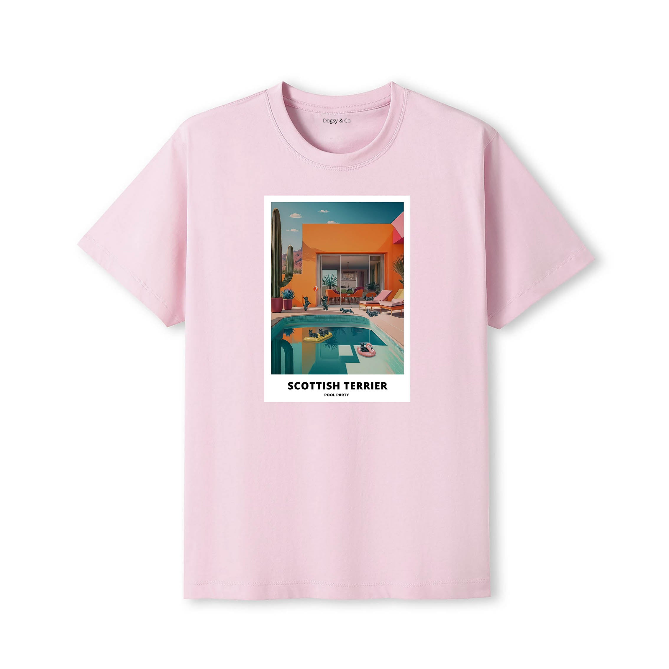 Scottish Terrier Pool Party T-shirt