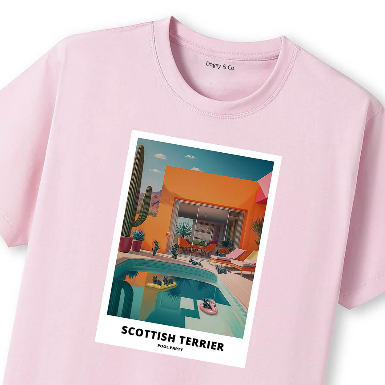 Scottish Terrier Pool Party T-shirt