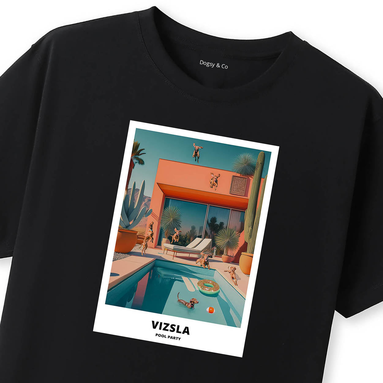 Hungarian Vizsla Pool Party T-shirt