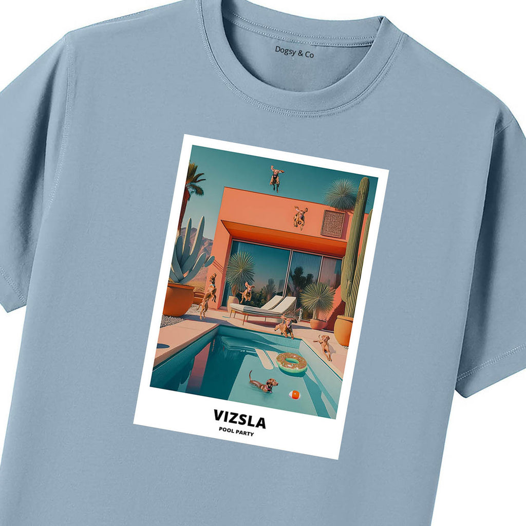 Hungarian Vizsla Pool Party T-shirt