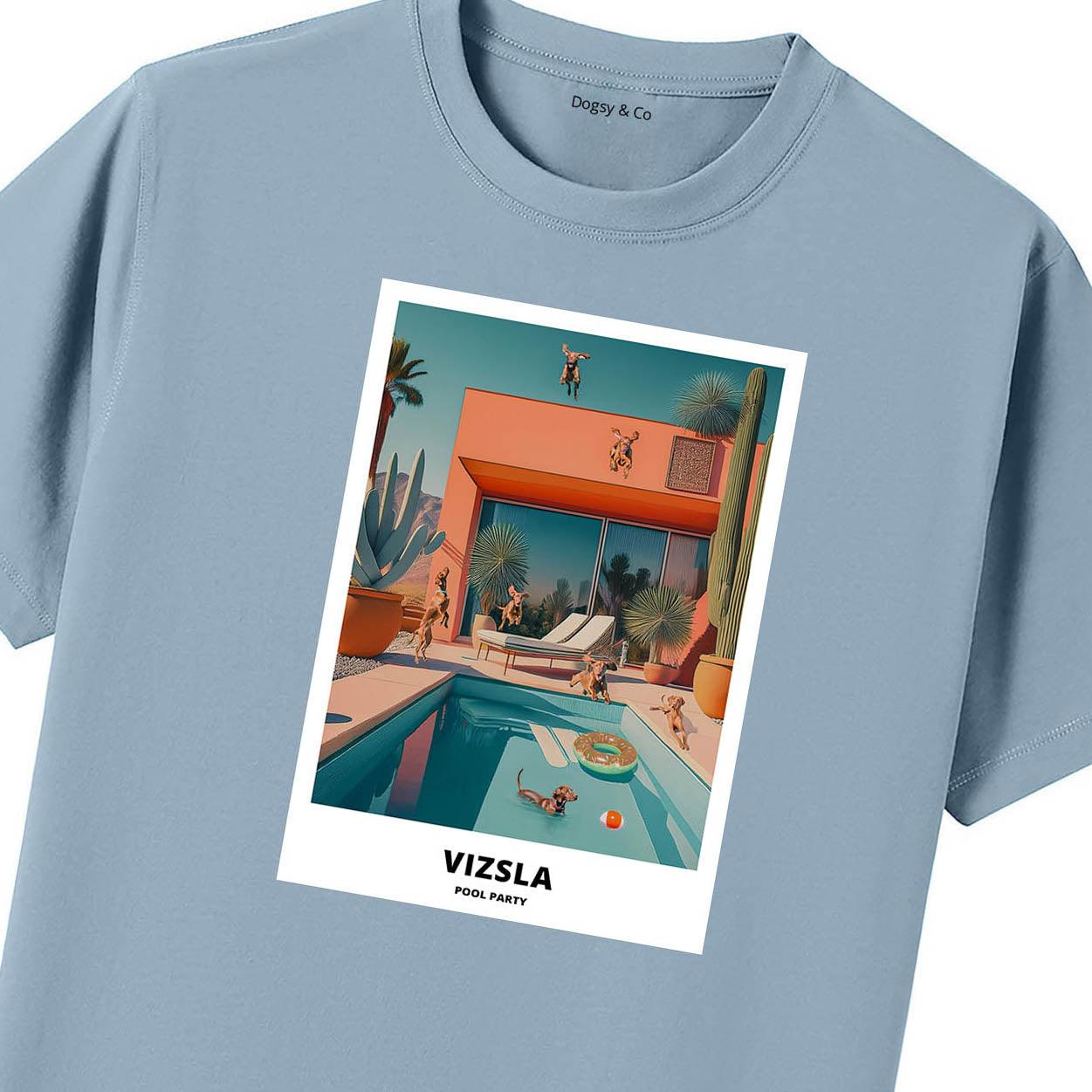 Hungarian Vizsla Pool Party T-shirt