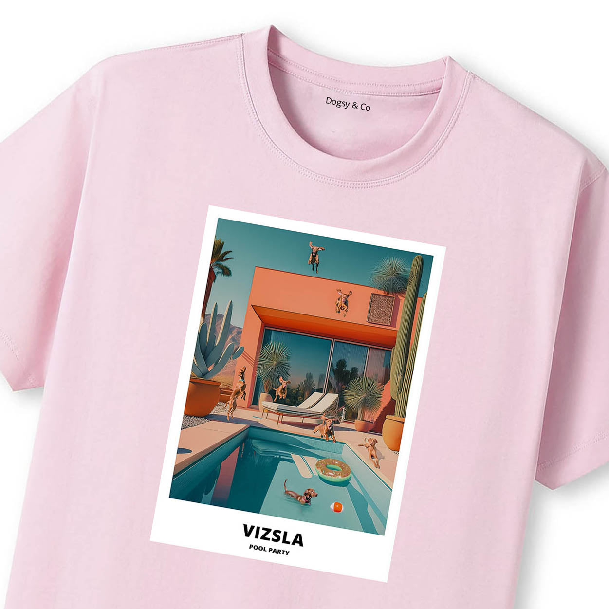 Hungarian Vizsla Pool Party T-shirt