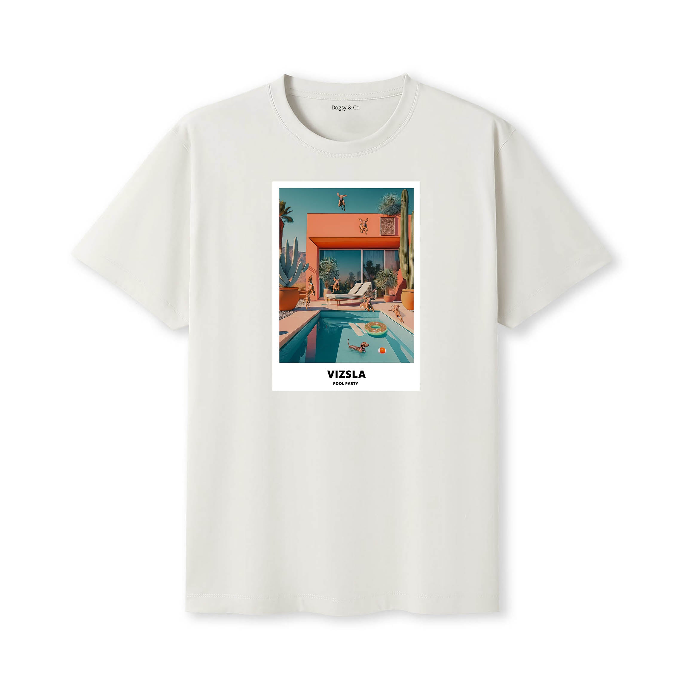 Hungarian Vizsla Pool Party T-shirt