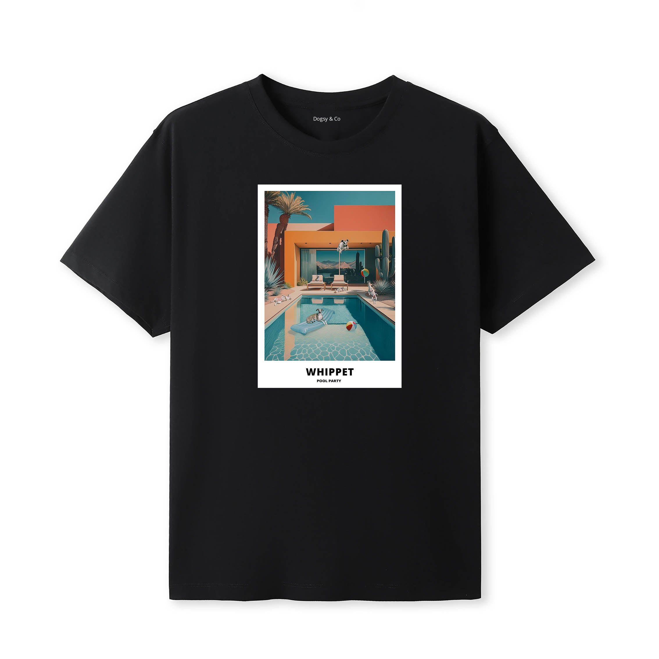 Whippet Pool Party T-shirt