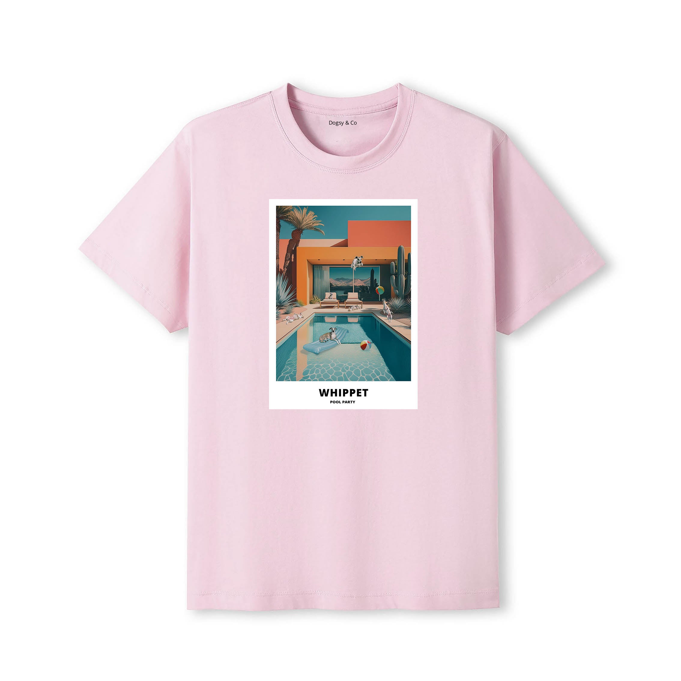 Whippet Pool Party T-shirt