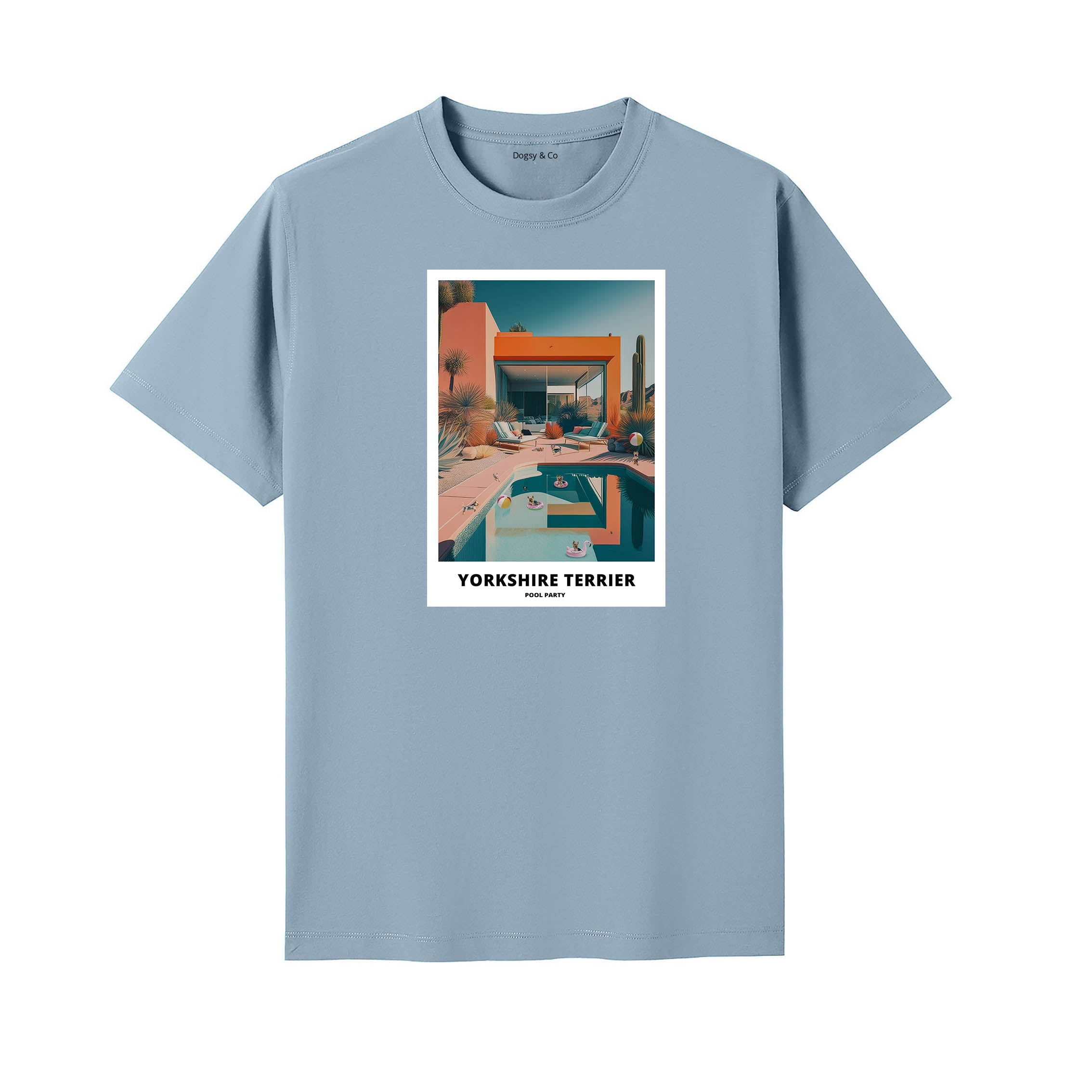 Yorkshire Terrier Pool Party T-shirt
