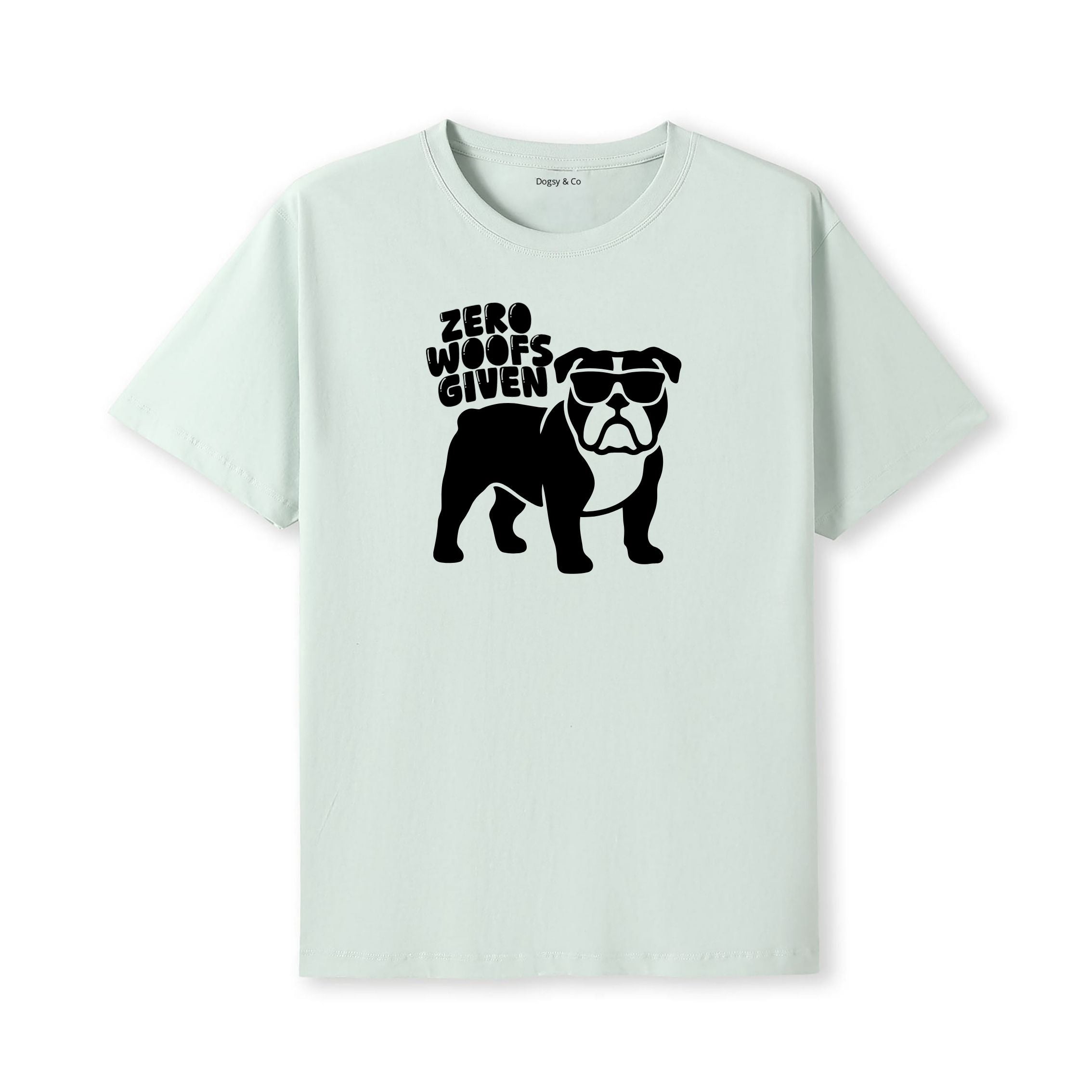 Zero. Woofs. Given. T-Shirt - alternate view