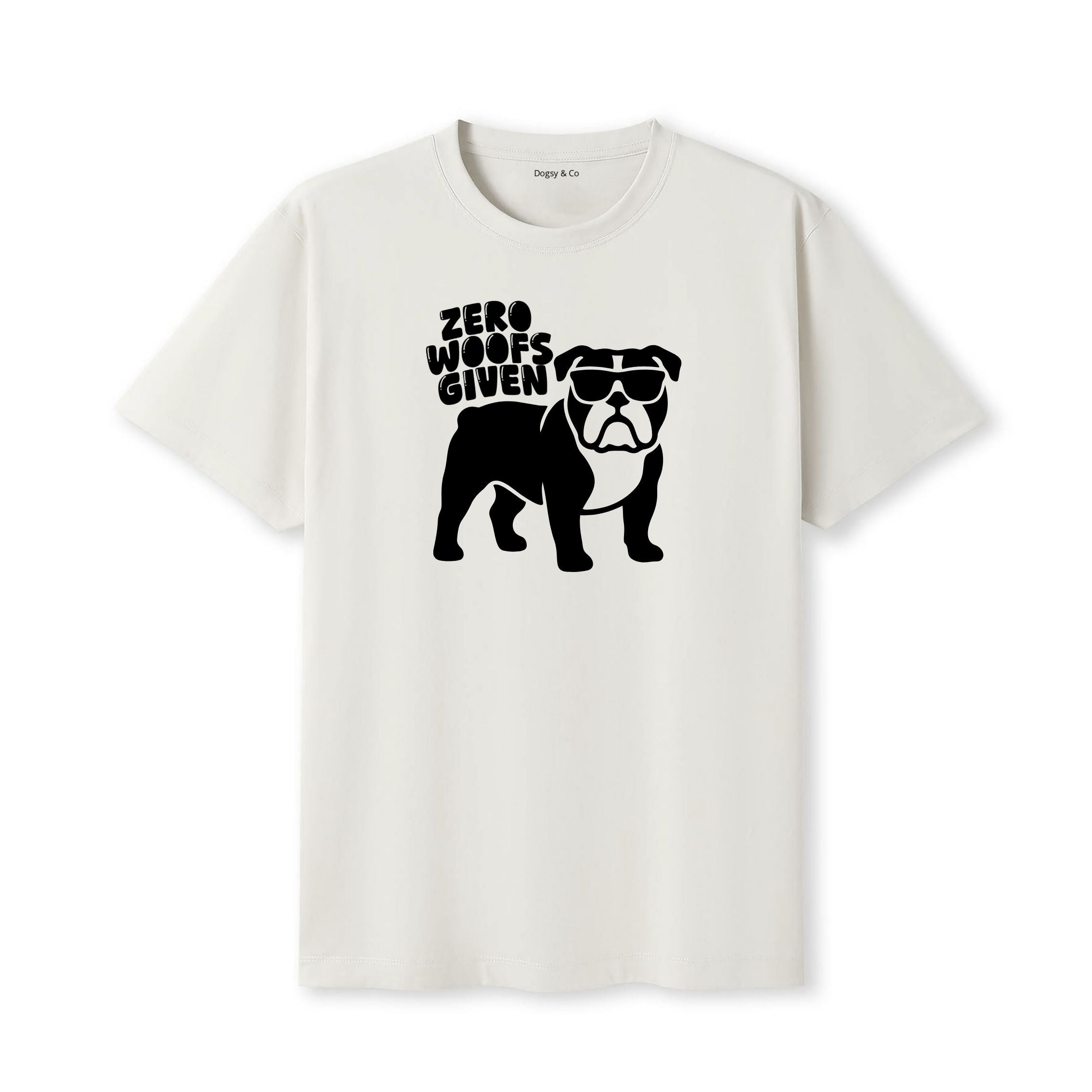 Zero. Woofs. Given. T-Shirt - image 5